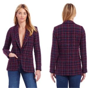 Amanda Uprichard New York Multicolored Tweed Blazer